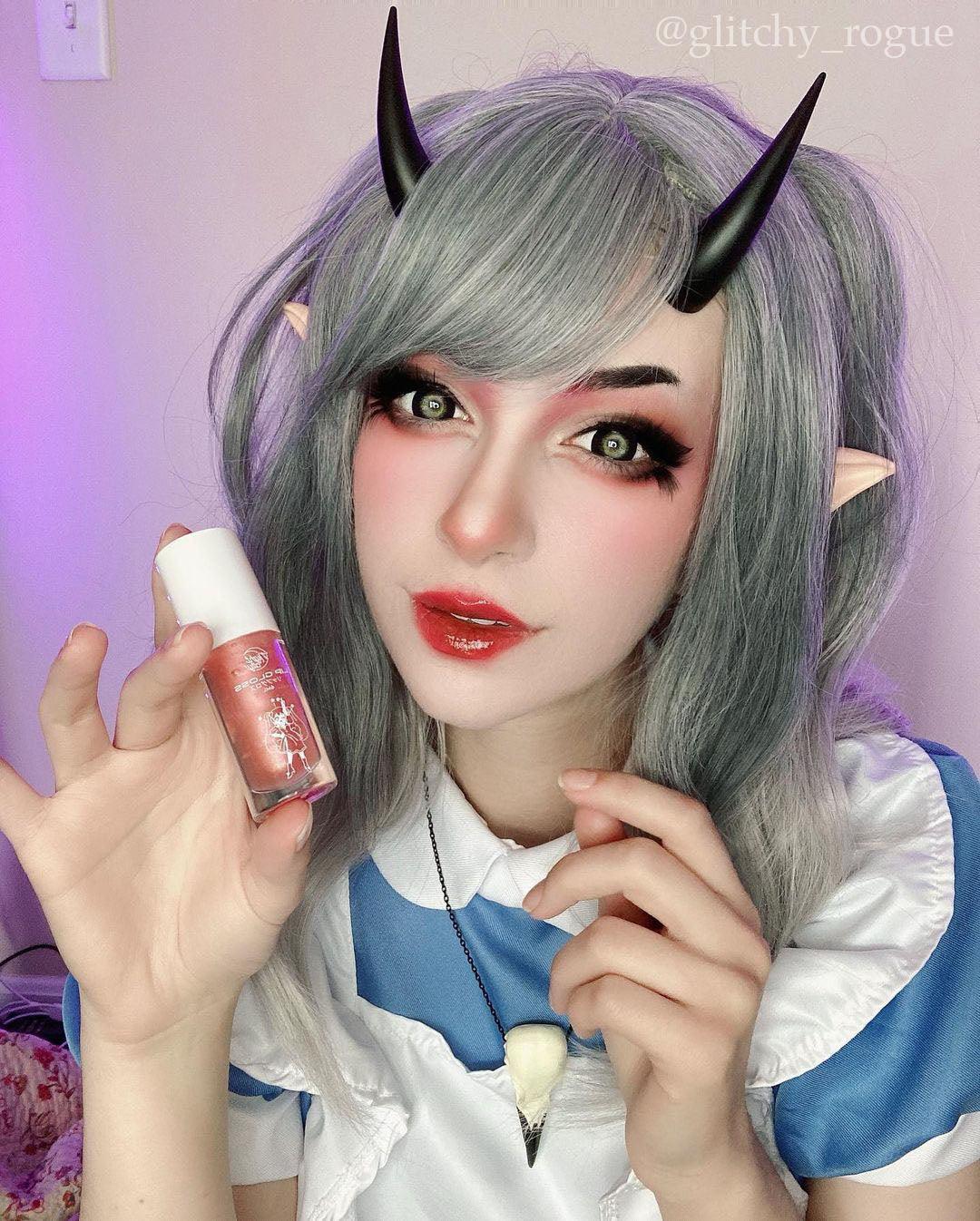 90s anime aesthetic kawaii cute anime makeup lip gloss pokemon nurse joy pink (7210000023752)