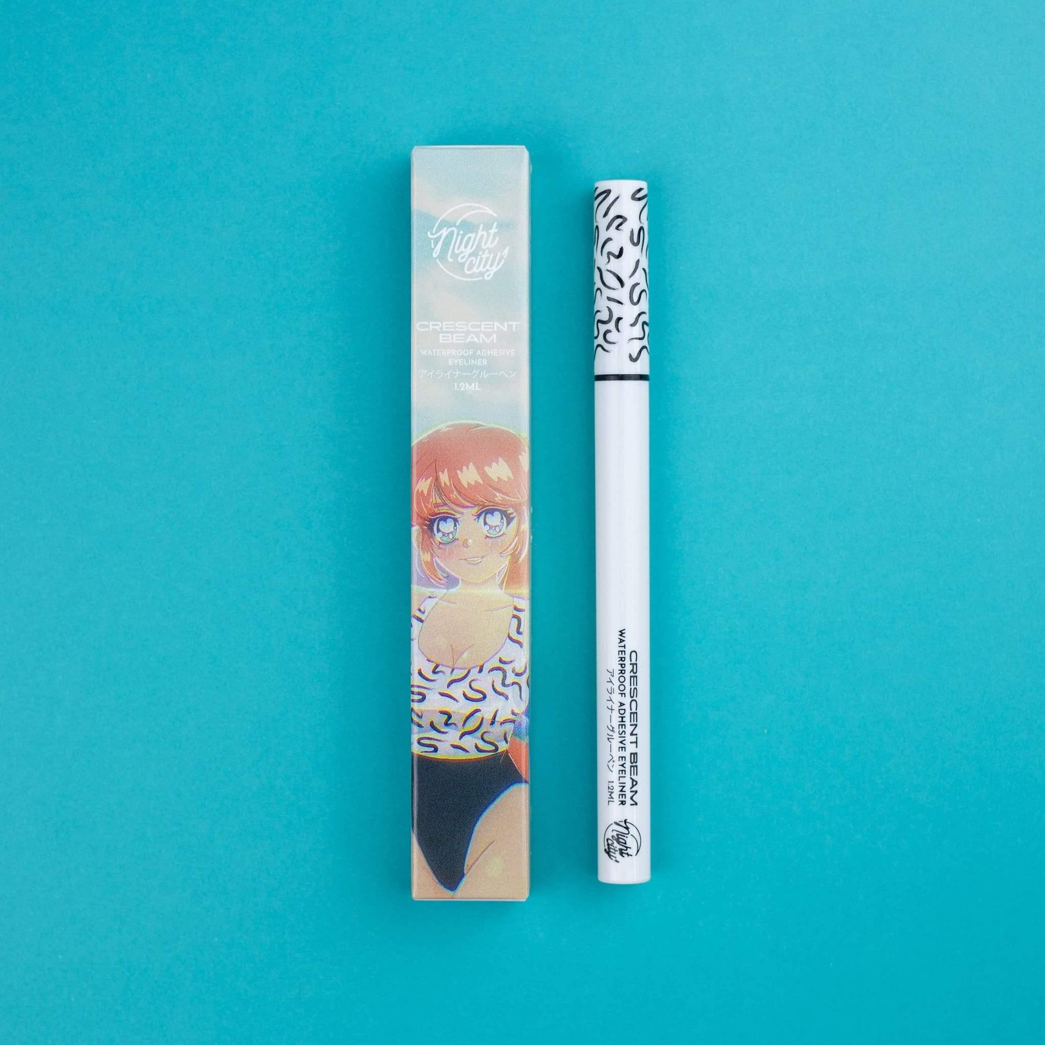 Crescent Clear Adhesive Eyeliner | Retro Anime Makeup